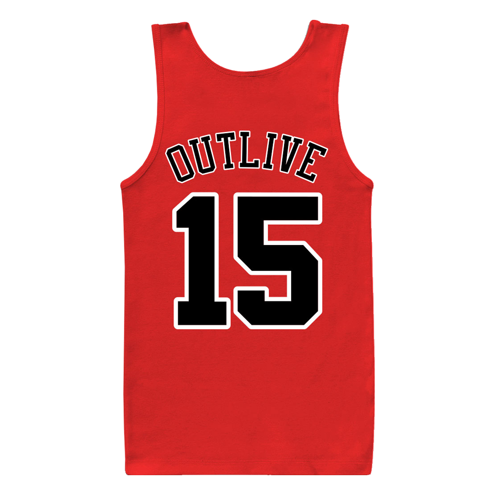 Guns Up! "15" Tank Top (red)