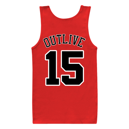 Guns Up! "15" Tank Top (red)