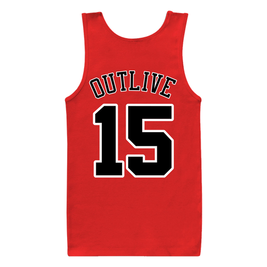 Guns Up! "15" Tank Top (red)