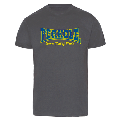 Perkele "Heart full of Pride Logo" T-Shirt (charcoal)