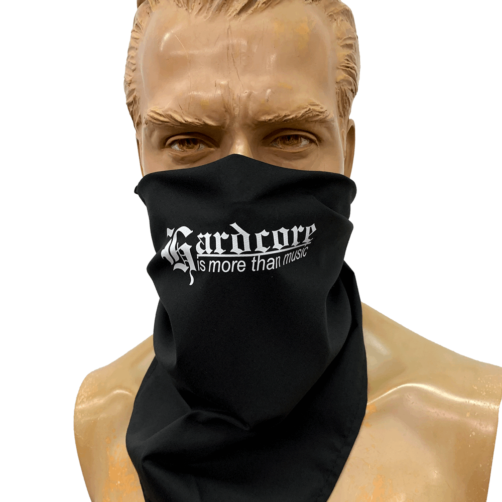 "Hardcore is more than Music" Bandana / Dreieckstuch