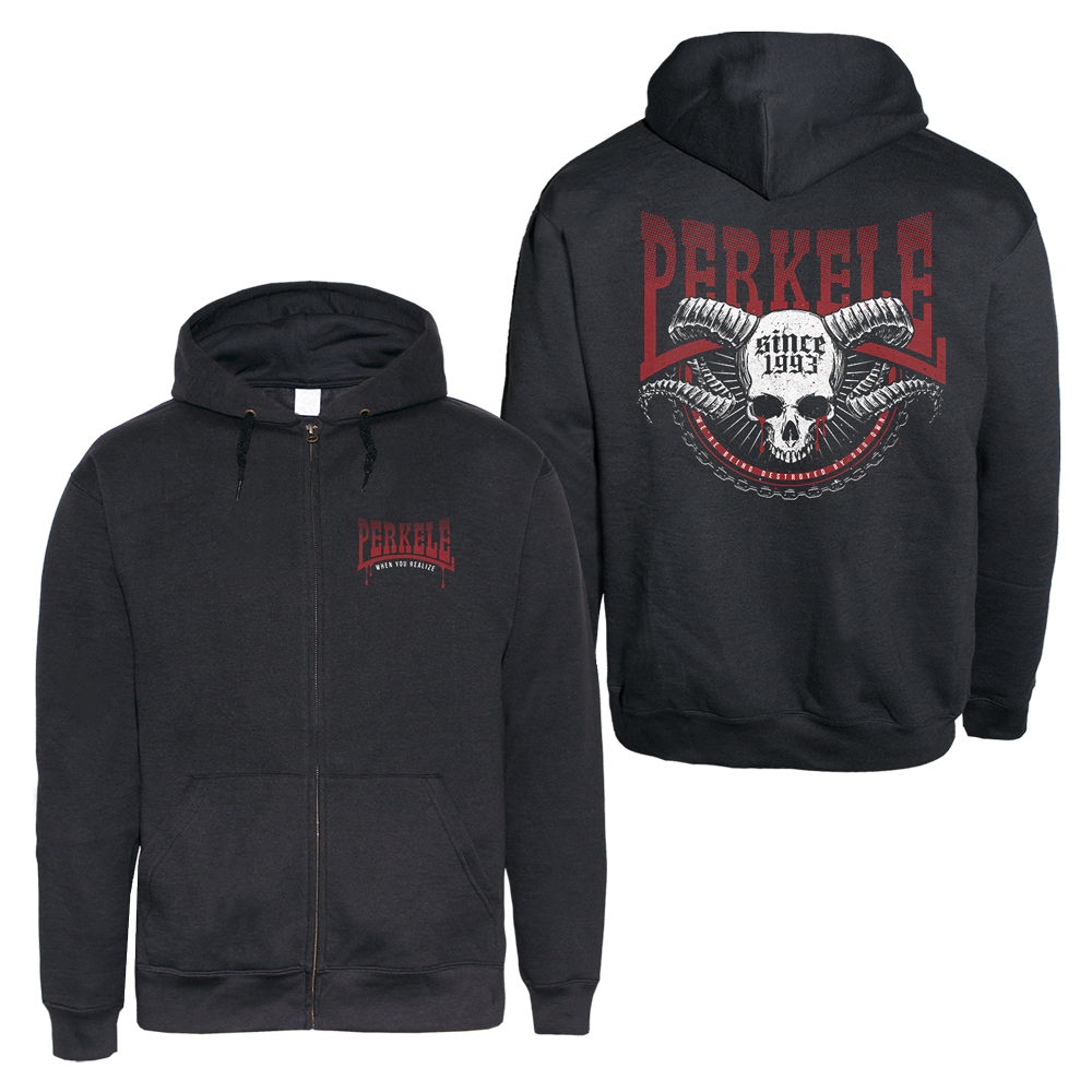 Perkele "Devil" Zip Hoodie