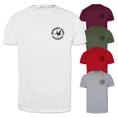 Skinheads gegen Rassismus (klein/black) T-Shirt