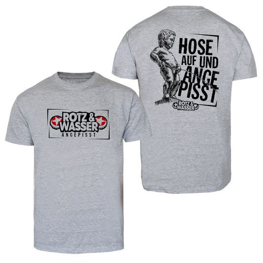 Rotz & Wasser "Angepisst" T-Shirt (grey)