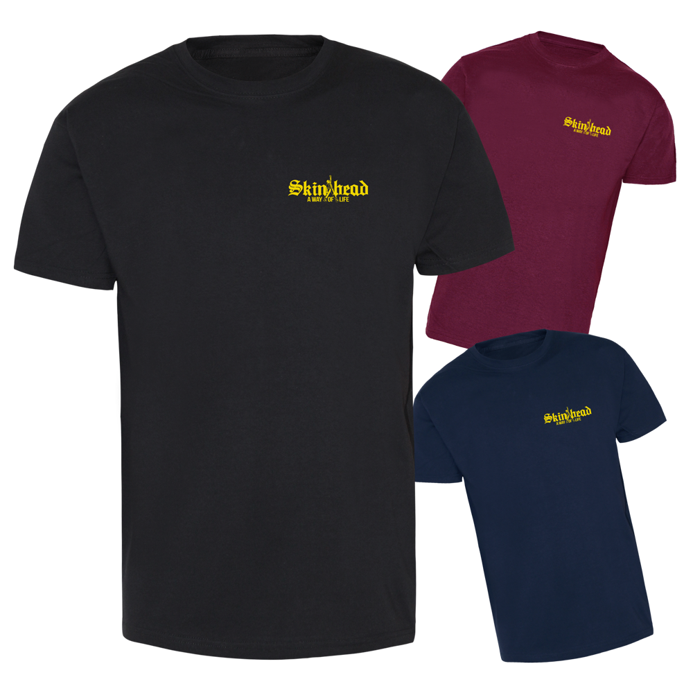 Skinhead "Way of Life" (2) (klein/yellow) T-Shirt