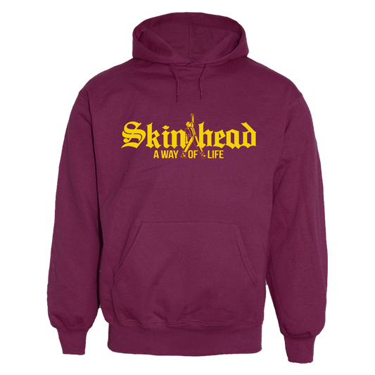Skinhead "Way of Life" (2) Kapu / hooded (bordeaux)