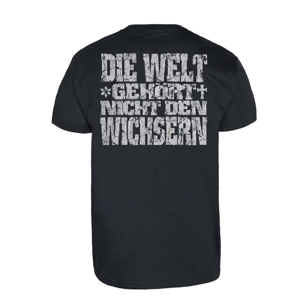 DRECKFRESSER "Die Welt gehört nicht den Wichsern" T-Shirt (EarthPositive)
