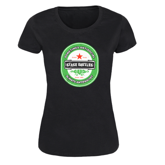 Stage Bottles "Antisocial" Girly Shirt