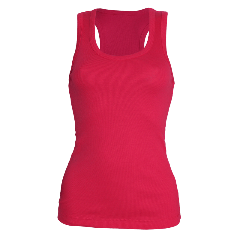 Racerback Stretch Girl Tank-Top