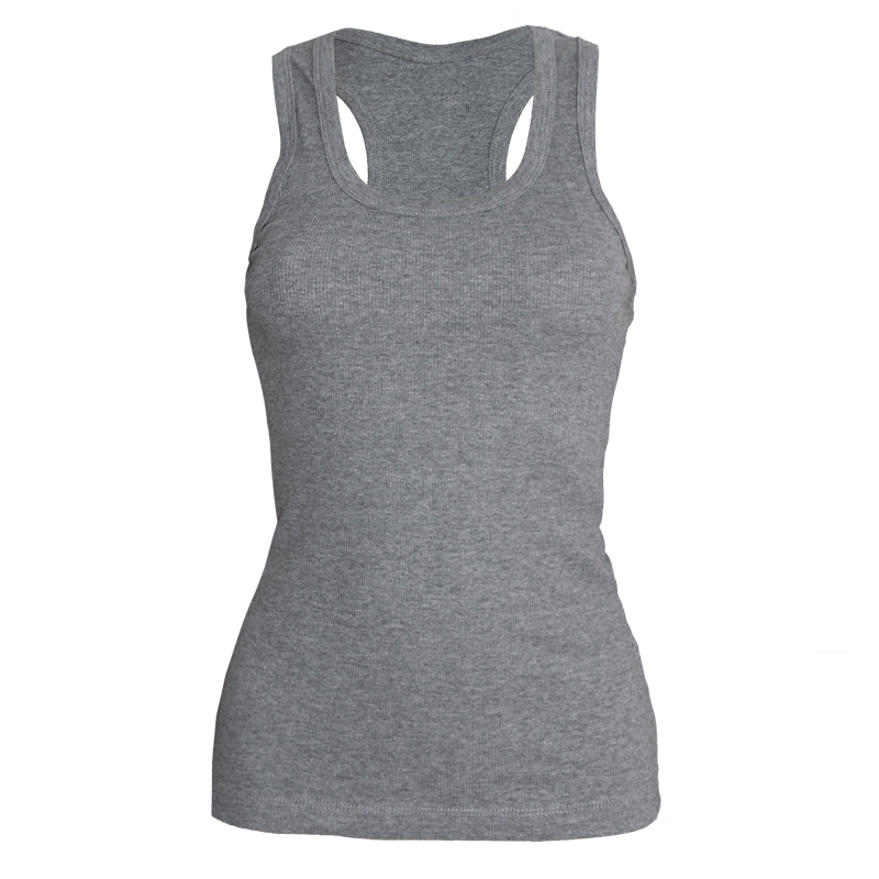Racerback Stretch Girl Tank-Top