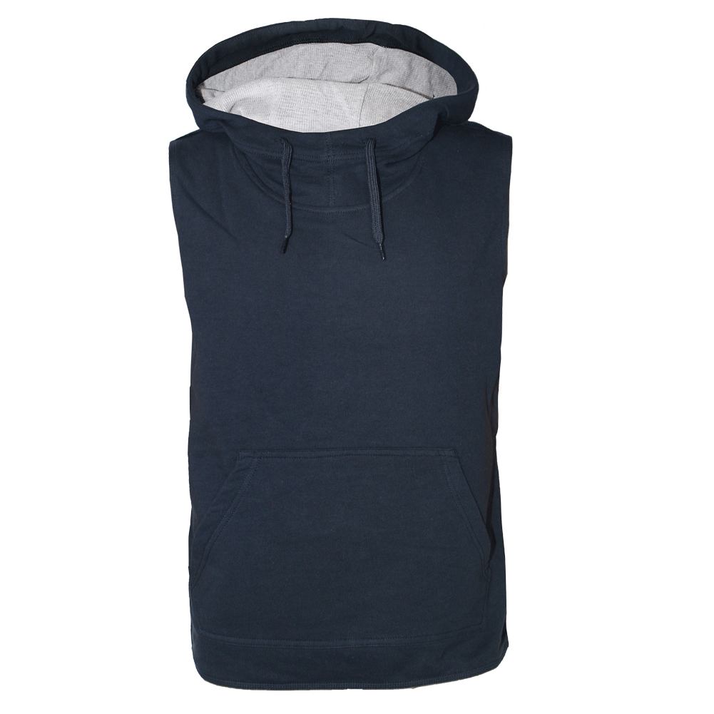 Kariban Sleeveless Hooded Sweat (navy)