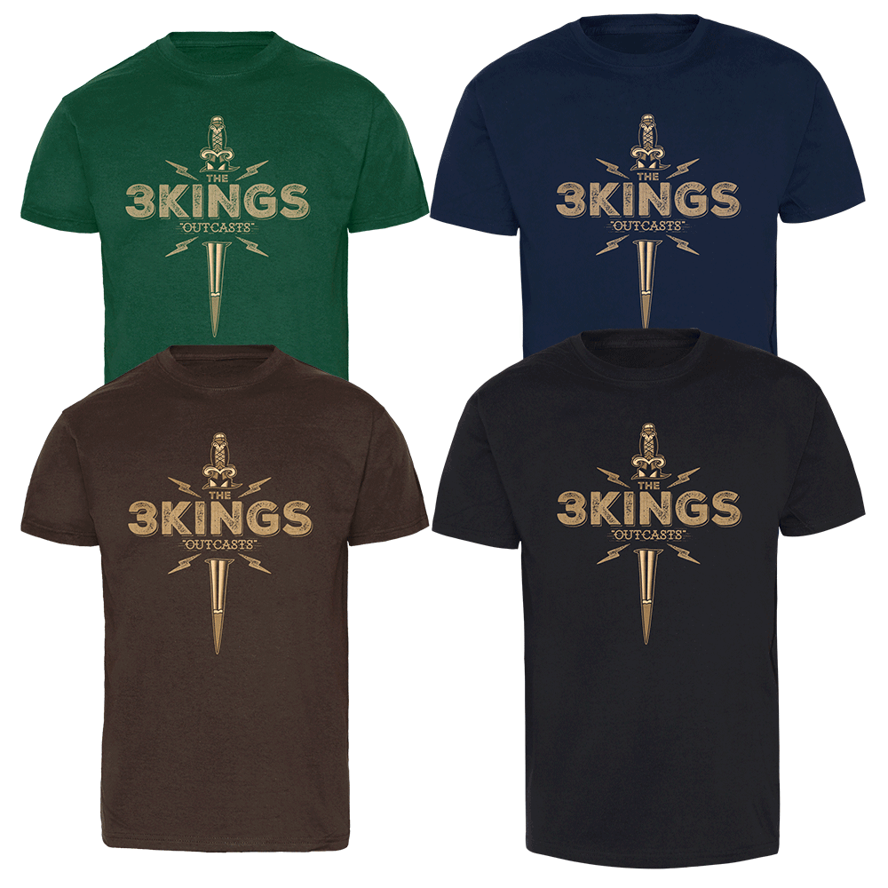3 Kings, The "Outcasts" T-Shirt