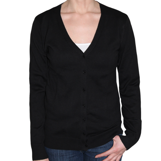 Sol`s "Classic" Girly Strick Cardigan (schwarz)