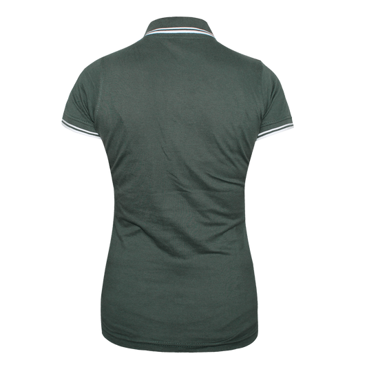 A.C.A.B Girly Contrast Polo (grün/weiß)
