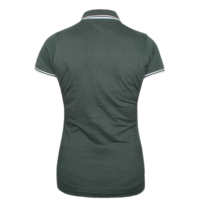 G.N.W.P. Girly Contrast Polo (grün/weiß)