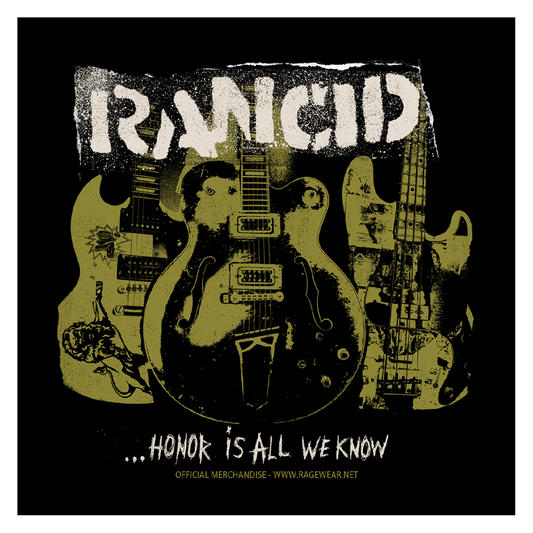 Rancid "Honor is All we know" Stoffaufnäher / Patch (Druck)