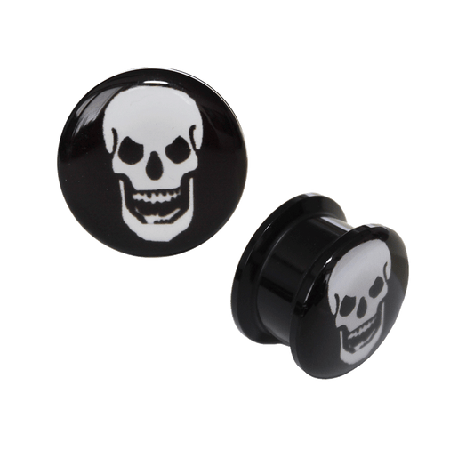 Skull Plug Acryl