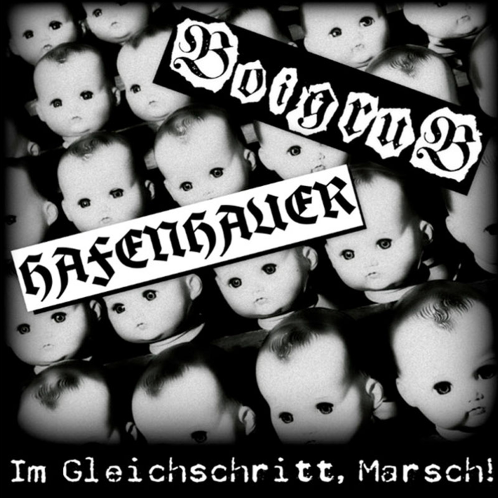 Boigrub / Hafenhauer "Im Gleichschritt, Marsch!" Split-LP (black Vinyl)