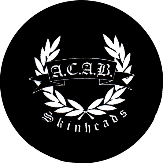 A.C.A.B. Skinhead - Button (2,5 cm) 114