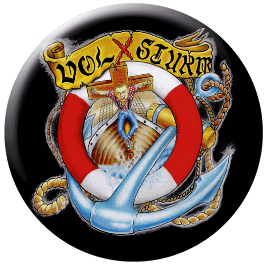Volxsturm - Button (2,5 cm) 169 (NEU)
