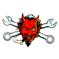 Tool Devil - Button (2,5 cm) 601 – Spirit of the Streets