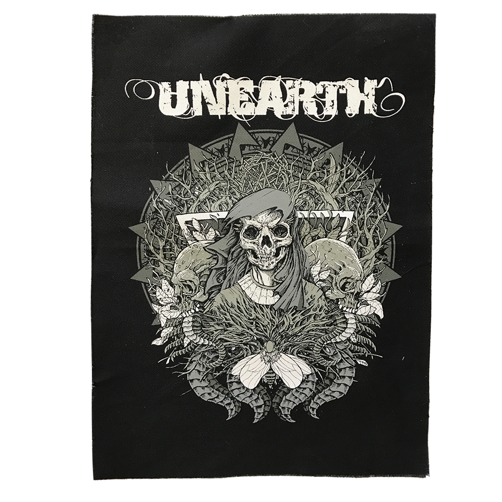 Unearth "Mercer" Stoffaufnäher / Patch (Druck)