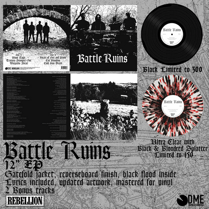 Battle Ruins "S/T EP" LP (black, lim. 300)