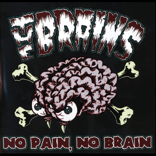 Brains, The "No Brain, No Pain" CD (remastered, DigiPac)