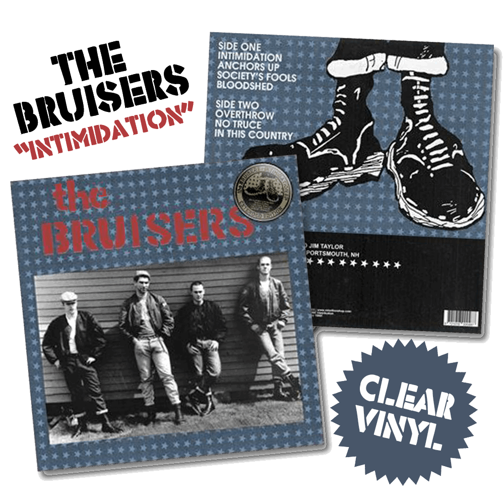 Bruisers, The "Intimidation" (Extended Edition, RP) 12" (ultra clear)