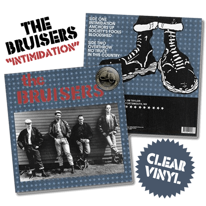 Bruisers, The "Intimidation" (Extended Edition, RP) 12" (ultra clear)