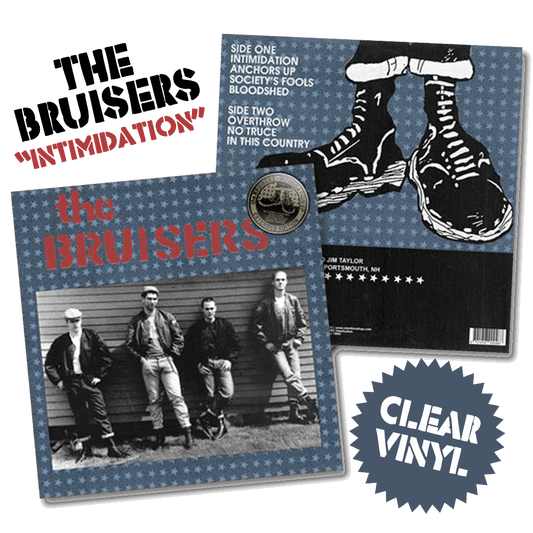Bruisers, The "Intimidation" (Extended Edition, RP) 12" (ultra clear)