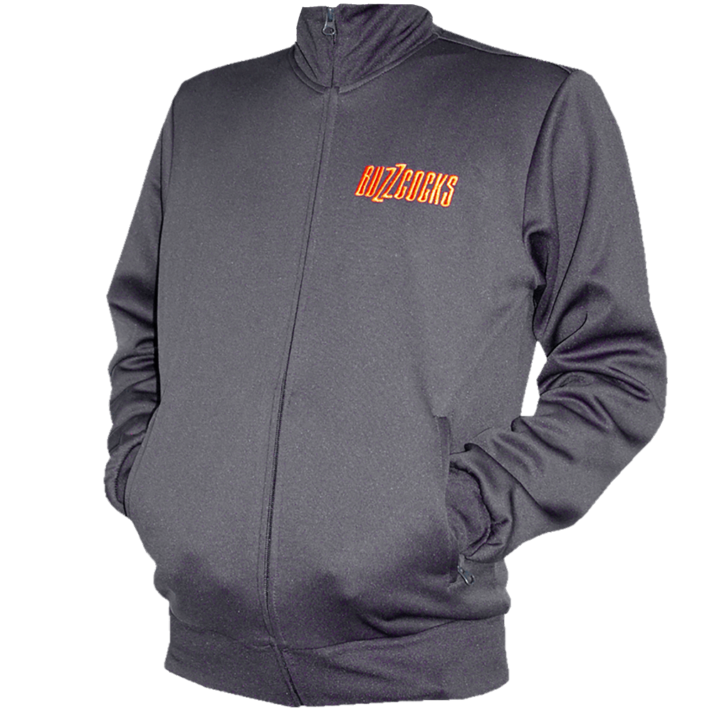 Buzzcocks "Logo" Track Jacket (anthrazit)