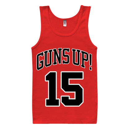 Guns Up! "15" Tank Top (red)