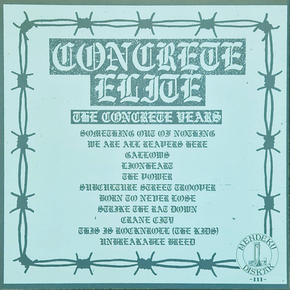 Concrete Elite "The Concrete Years" LP (black, lim. 200)