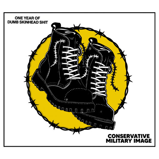Conservative Military Image (CMI) "One year of dumb Skinhead shit" CD (DigiPak)
