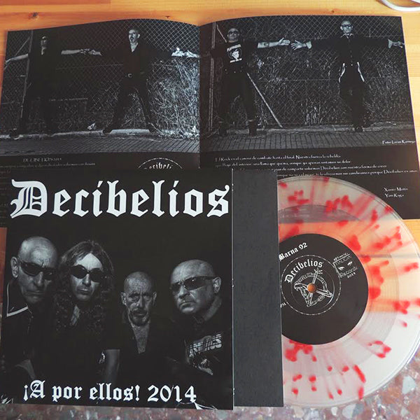 Decibelios "A por ellos! 2014" EP 7" (lim. 300, splatter)