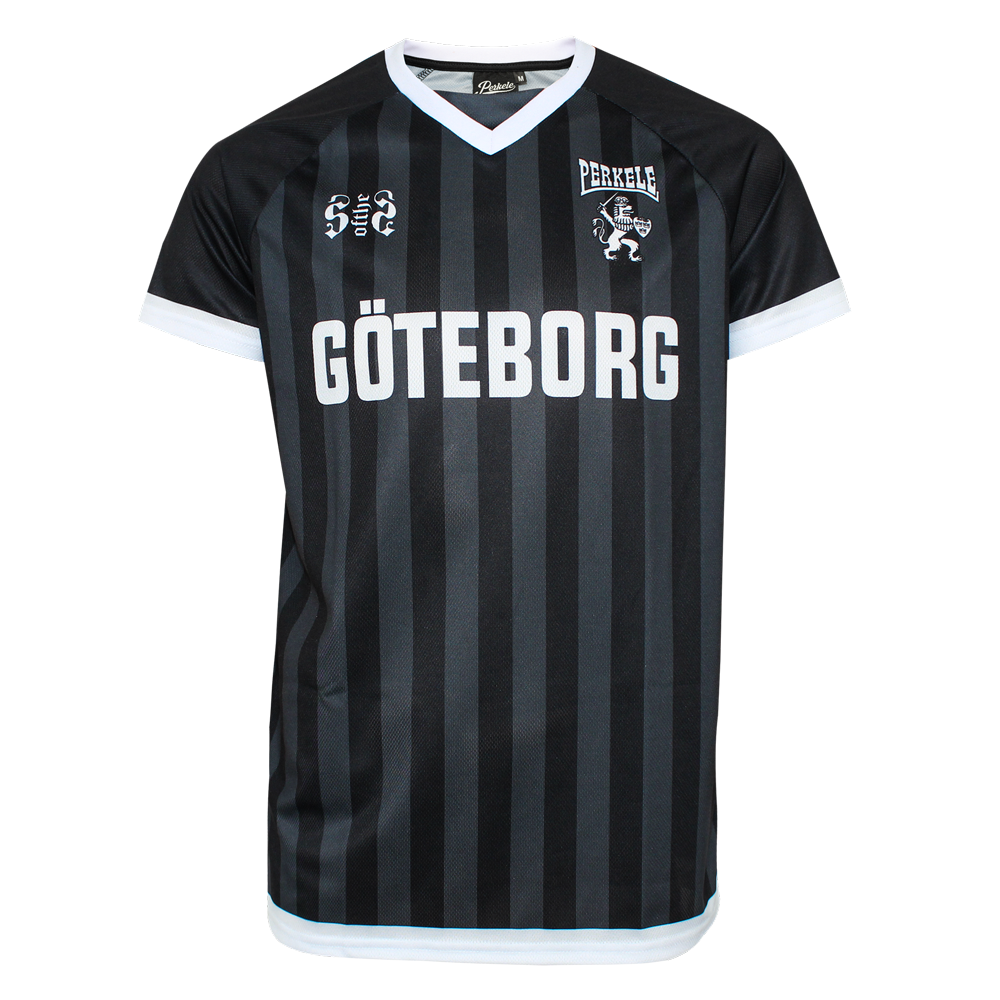 Perkele "Göteborg" Maillot de football (noir/blanc)