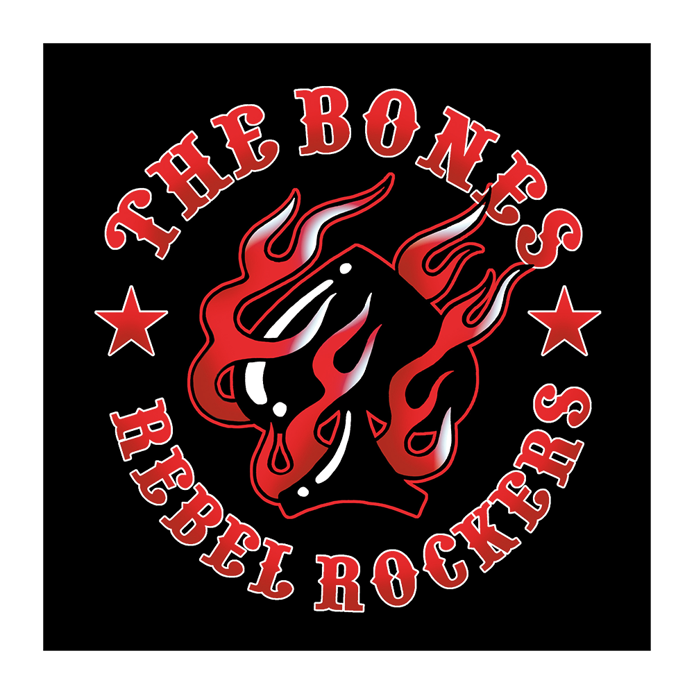 The Bones "Rebel Rockers" Aufkleber
