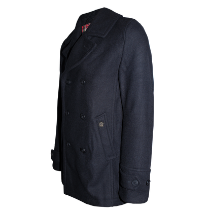 Merc "Doyle" Pea Coat (dark navy)