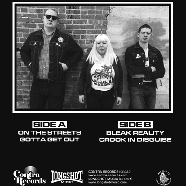 Hard Pressed "same" EP 7" (lim. 150, white/black splatter)