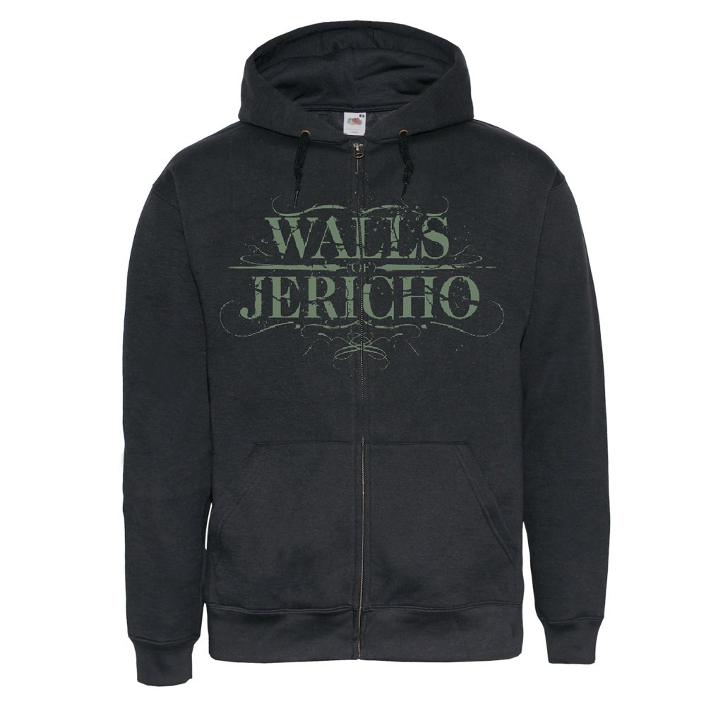 Walls of Jericho "Chainsaw" Zip Hoody