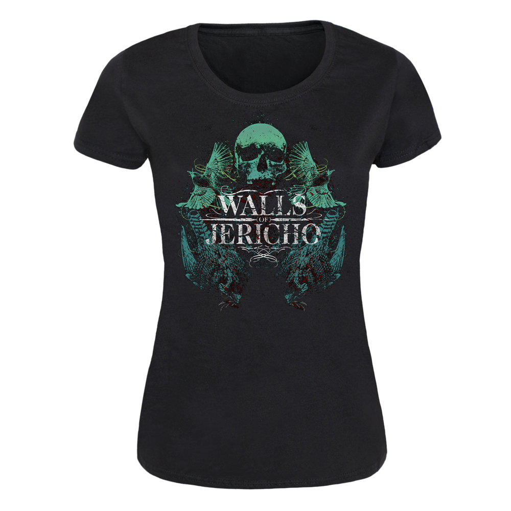 Walls of Jericho "Birds" Girly-Shirt