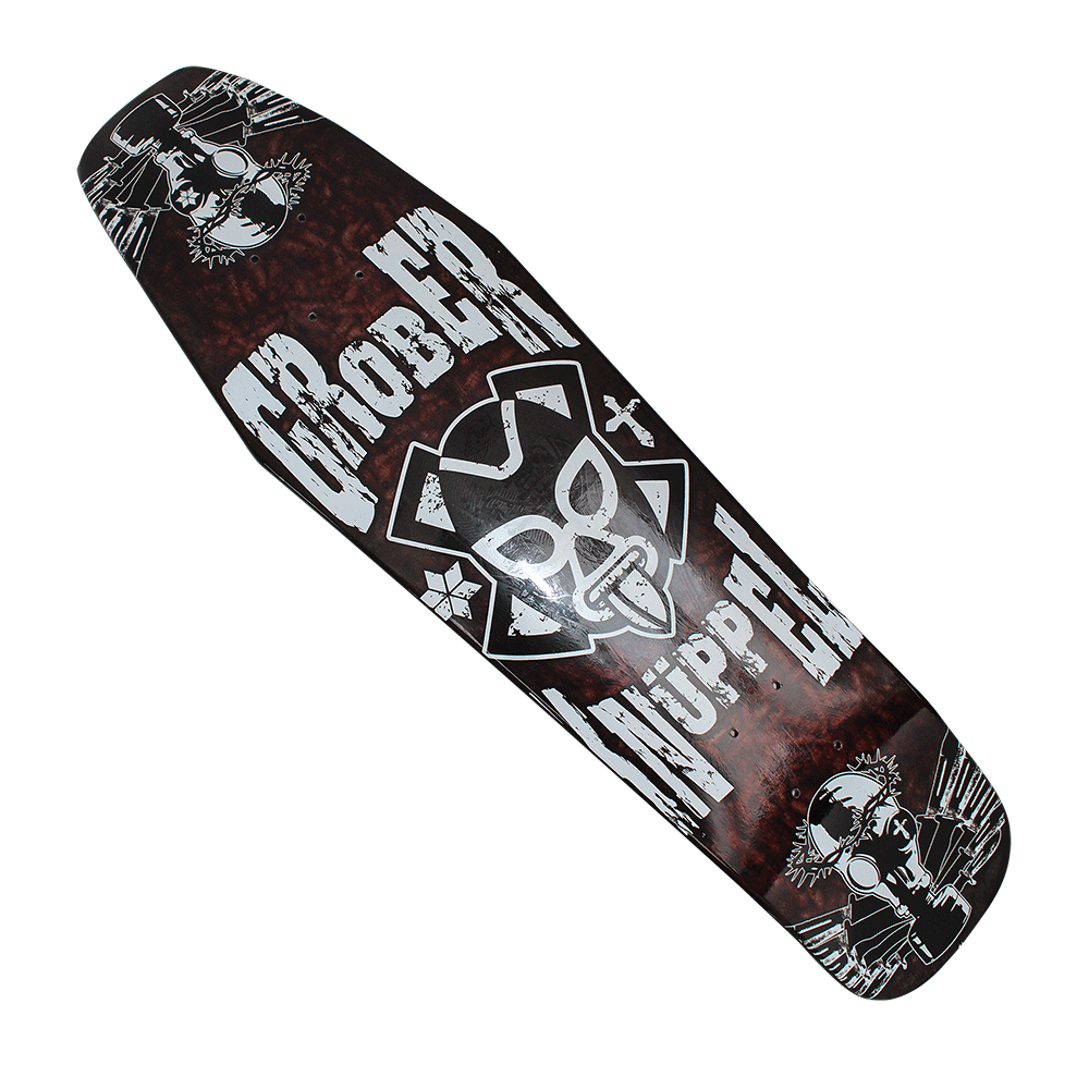 Grober Knüppel "Coffin Style" Skateboard Deck