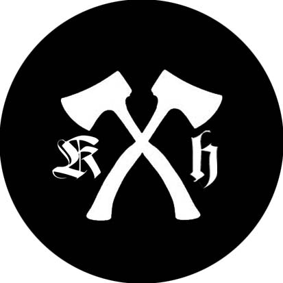 Kärbholz Axt (1) - Button (2,5 cm) 20 NEU