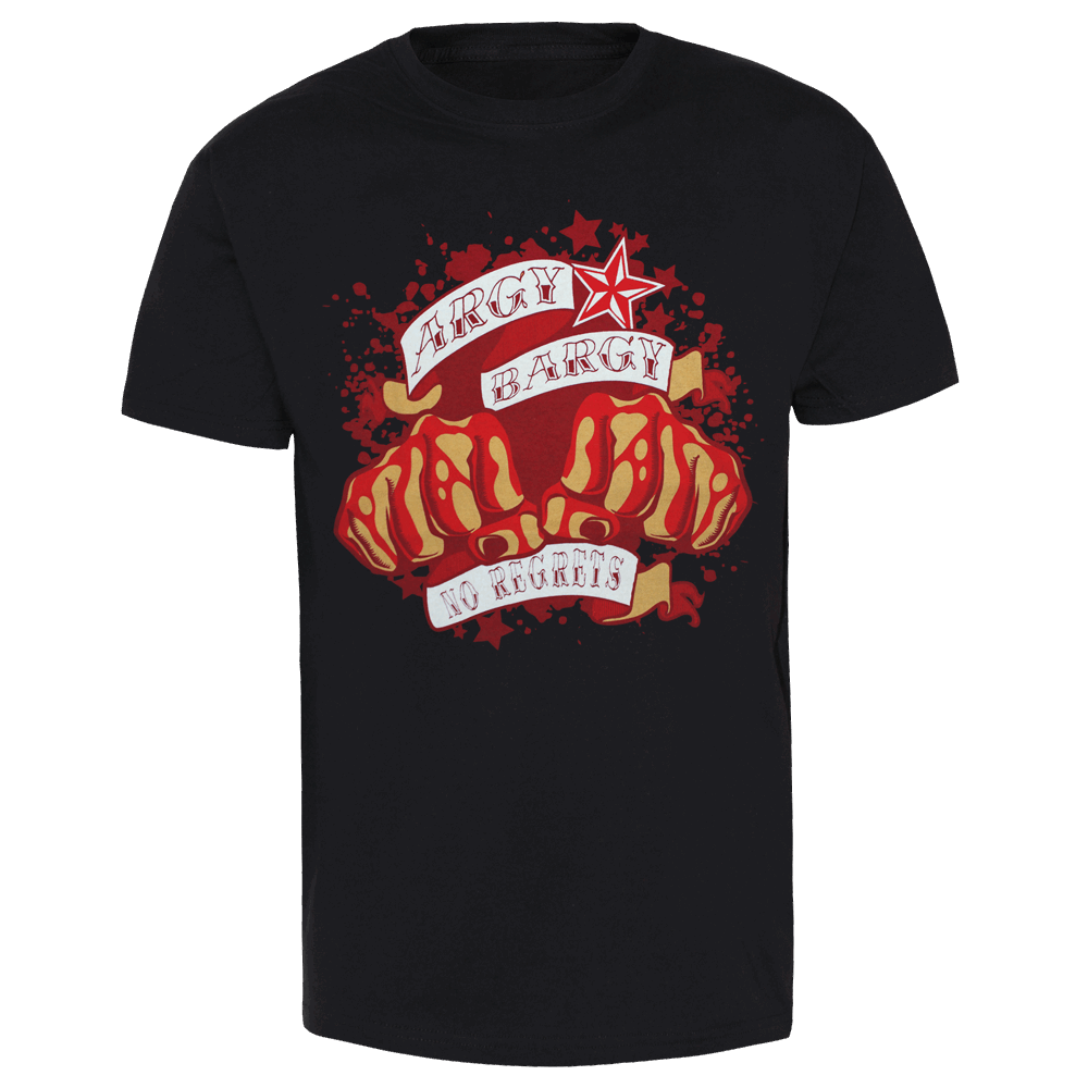 Argy Bargy "No Regrets" T-Shirt (black)