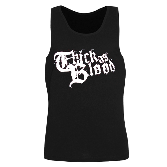 Thick As Blood "Logo" Girly Tank Top (black)