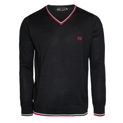 Spirit of the Streets "Premium" Jumper (schwarz rot/weiße Streifen)