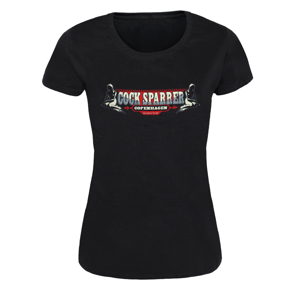 Cock Sparrer "Copenhagen" Girly Shirt (black)