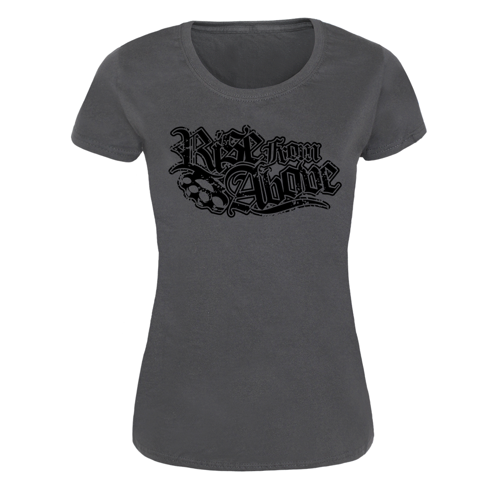 Rise from Above "Logo" Girly Shirt (charcoal)