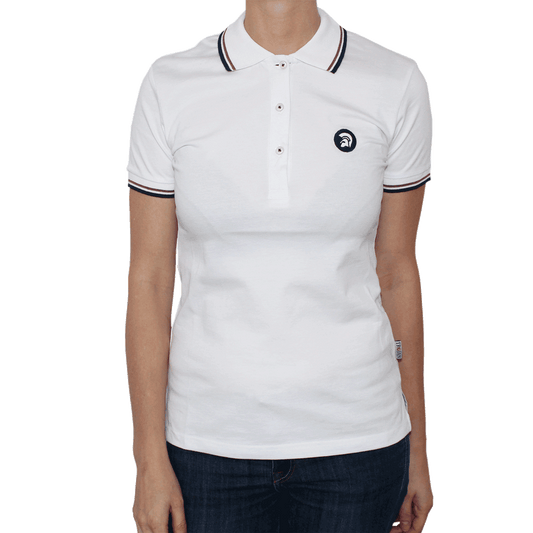 Trojan "Logo" Girl Polo (weiss)